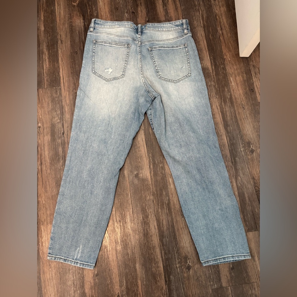 Eunina Light Blue Distressed Skinny Jeans - Picture 2 of 2
